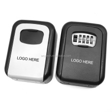 Wall Mounted Key Lock Box Waterproof Combination Lockbox Portable Key Safe Lock Box for House Keys